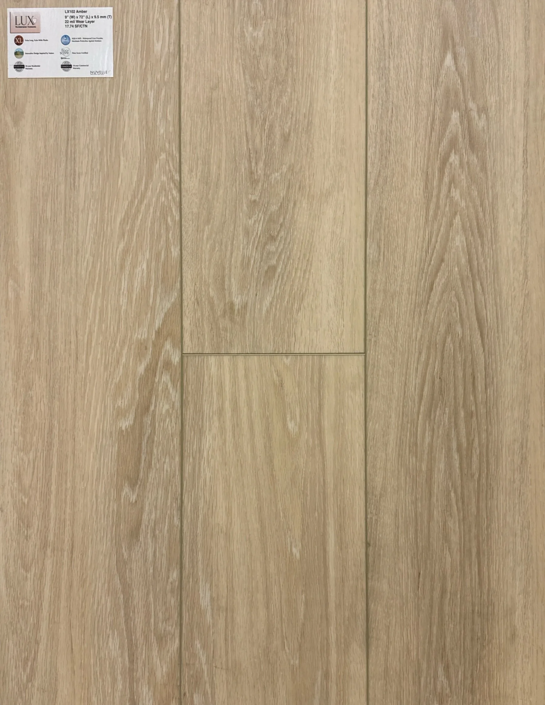 Lux102-Amber flooring sample