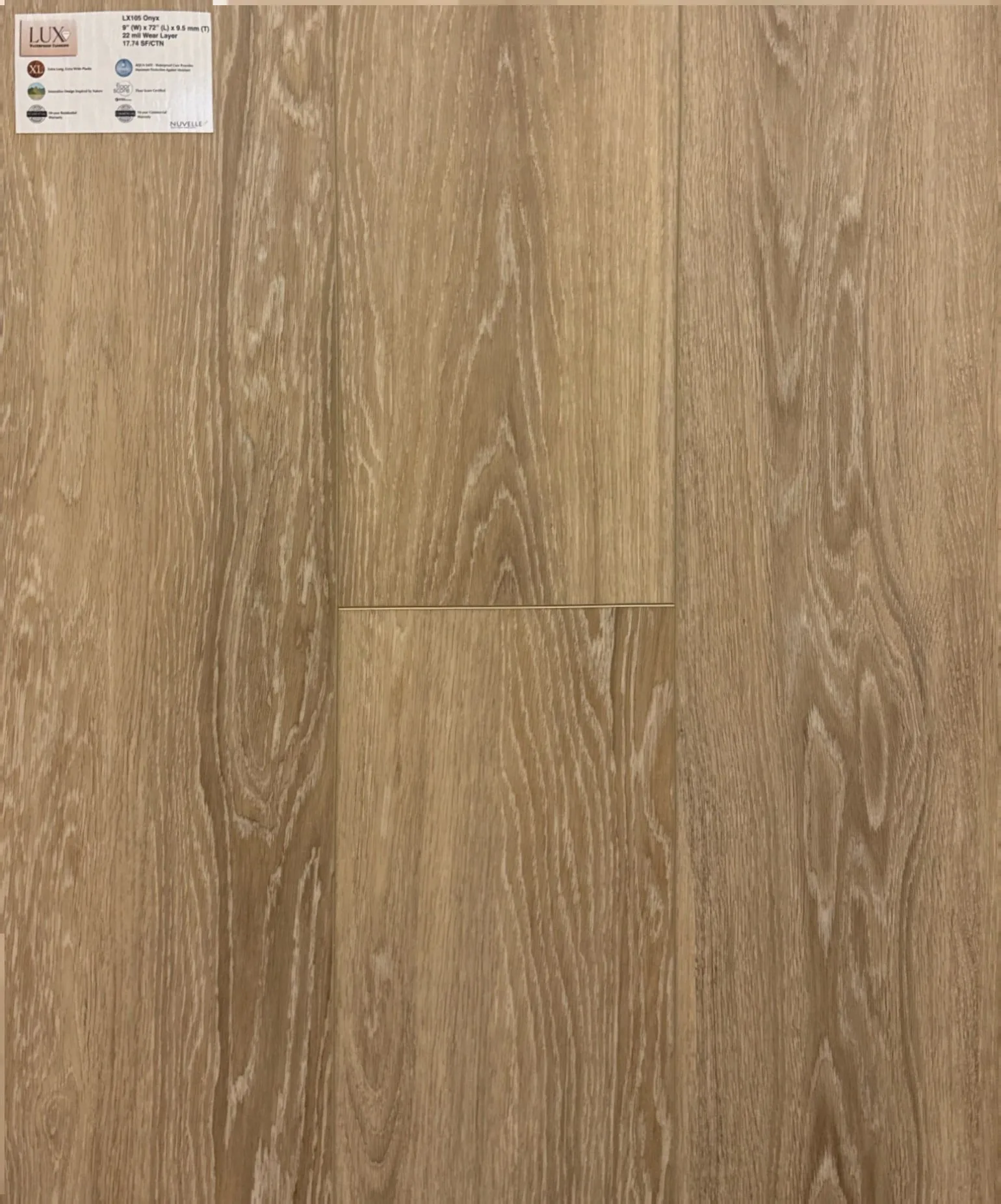 Lux105-Onyx flooring sample