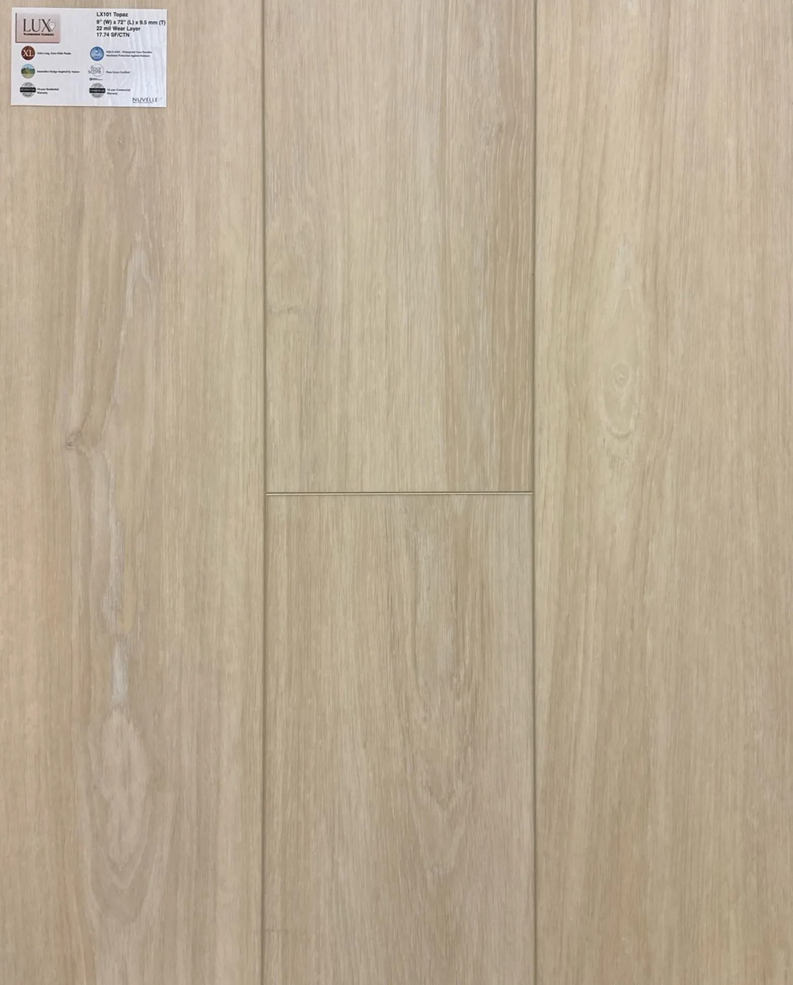Lux101-Topaz flooring sample